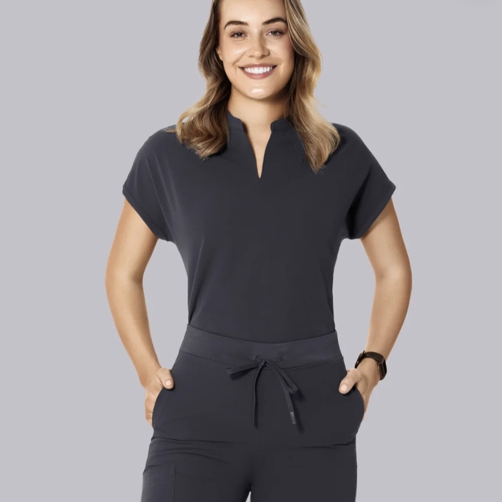 Mandala Pewter Grey Scrub Set - Picture 5 of 11